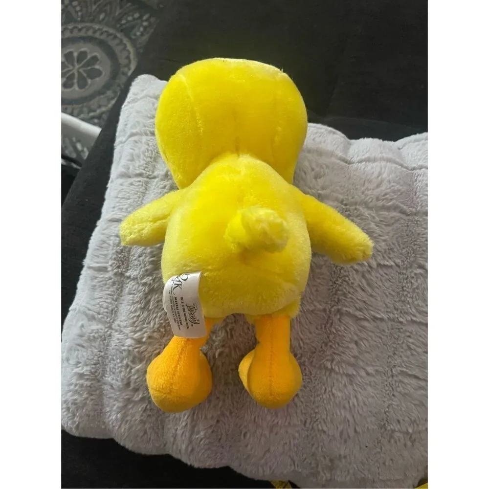 Warner Bros Kids Yellow Polyester Fiber Looney Tunes Tweety Bird Plush Toy